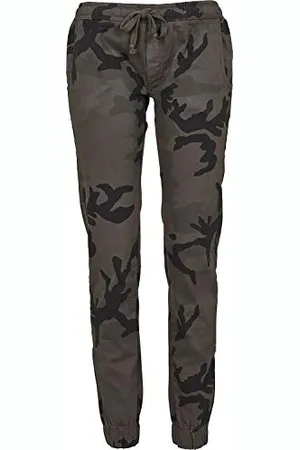 Urban classics Pantaloni da Jogging da Donna Sportivi, (Dark Camo 00784), XL