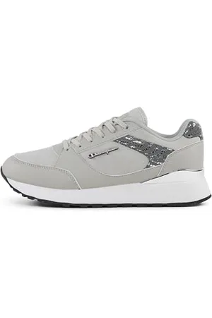 Champion RR Champ Plat Chromo W Low, Sneakers Donna, Grigio/Grigio Scuro (ES013), 40 EU