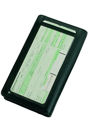 Alassio Organizer da viaggio in pregiata nappa, , ca. 22,5 x 13 x 3 cm, con pellicola RFID Document Safe, , 23 cm, Organizer per valigie