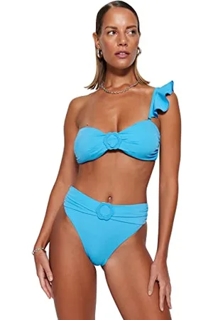 Trendyol Donne Vita Normale Trotter Bikini Bottom Costumi da Bagno, , 40 Donna