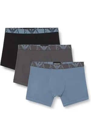 Emporio Armani Bold Monogram 3-Pack Boxer Shorts, , S Men