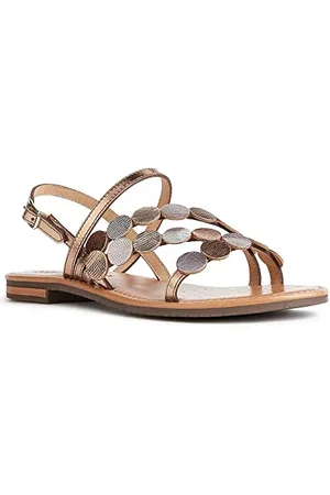 Geox Donna D Sozy S X Sandali Donna, Marrone (Bronze), 37.5 EU