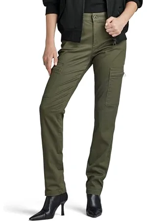 G-Star Donna Skinny Cargo Pants, (dk shamrock D22890-C105-7159), 31W / 34L