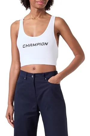 Champion Athletic Club W-Light Support Script Logo Reggiseno Sportivo, , XXL Donna