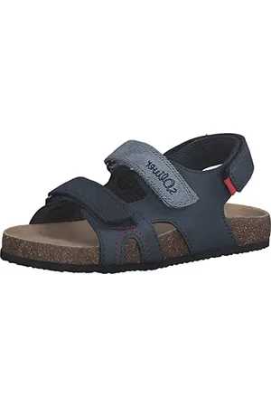 QS by s.Oliver 5-5-48402-20, Sandali Bambini e ragazzi, Blu (Navy), 35 EU