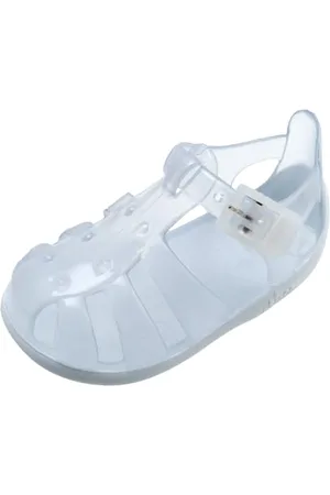 chicco Sandali Mare e Piscina, con Cinturino, Confortevoli, Leggeri, Flessibili e Traspiranti, Unisex - Bambini E Ragazzi, Trasparente (1), 21 EU, Designed in Italy