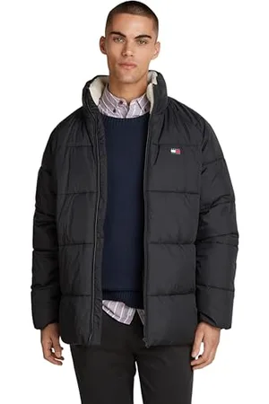 Tommy Hilfiger Uomo Piumino Caldo, (Black), XS