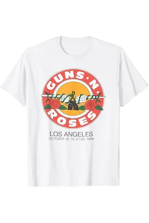 Guns N´Roses 1989 Bullet Seal LA Maglietta