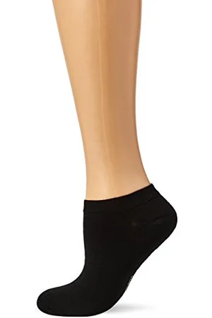 Camano 3318 Calzini alla Caviglia, (Black 0005), 39-42 (Pacco da 2) Donna