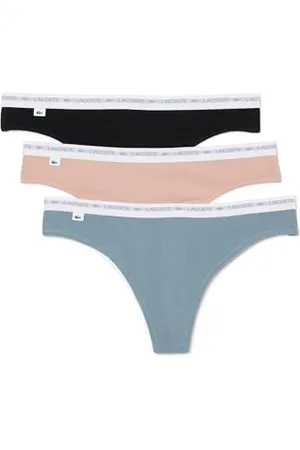 Lacoste 8F1341 Mutandine a Perizoma, , XL da Donna