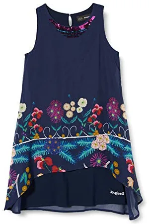 Desigual Vest_juárez Vestito, (Nave 5000), 98-104 cm (3/4) Bambina