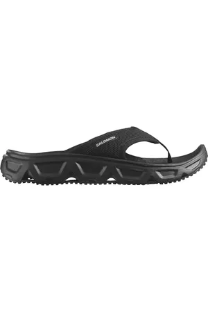 Salomon Reelax Break 6.0 Scarpe da Recovery da Uomo, Falcata ammortizzata, Tenuta senza cuciture, Leggerezza, Black, 46