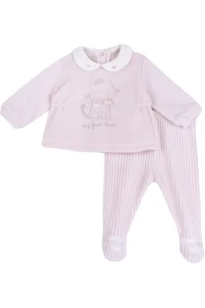chicco Coprifasce E Ghettina In Ciniglia, Pigiamino per bambino e neonato Unisex - Bimbi 0-24, (1), 6 mesi