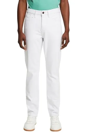 ESPRIT 034ee2b313 Jeans, 100/bianco, 30W x 34L Uomo