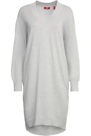 ESPRIT 113ee1e364 Vestito, 044/grigio Chiaro 5, XL Donna