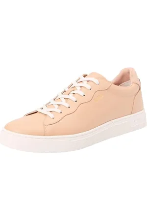 HUGO BOSS Rhys_Tenn_FL, Scarpe da Ginnastica Donna, Light/Pastel Brown, 42 EU
