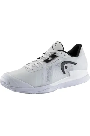 Head Sprint PRO 3.5 Argilla Uomini, Scarpe da Bambini Uomo, White/Black, 46.5 EU