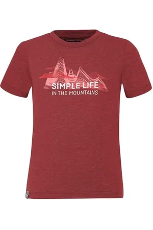Salewa Simple Life Dry K S/S Tee Maglietta, , 3 Años Unisex-Bimbi