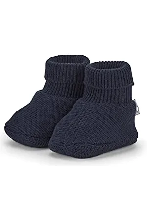 Sterntaler GOTS, Scarpa Lavorata a Maglia Unisex-Bimbi 0-24, , 14 EU