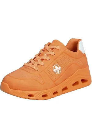 Rieker N5202, Scarpe da Ginnastica Donna, Colore: Arancione, 37 EU