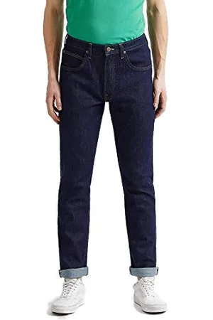 Lee Uomo Brooklyn Straight Jeans, (Rinse), 38W / 34L