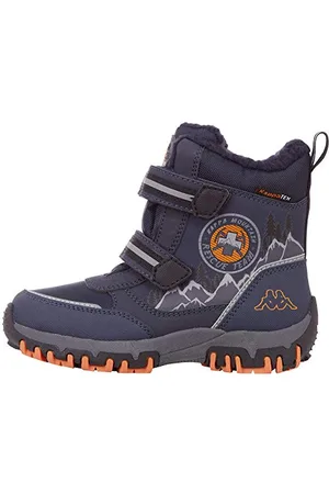 Kappa Rescue Tex Kids Stivali classici Unisex - Bambini e ragazzi, Blu (navy/orange), 25 EU