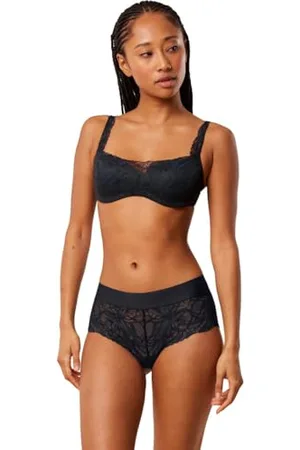 Triumph Donna Body Make-Up Illusion Lace Shorty, Black
