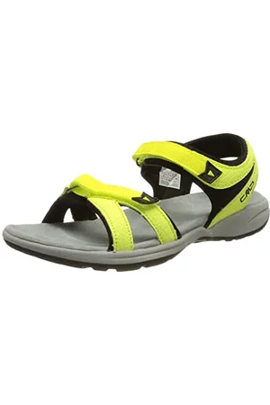 CMP ADIB WMN HIKING SANDAL, Sandalo Sportivo Donna, Citric-Nero, 36 EU