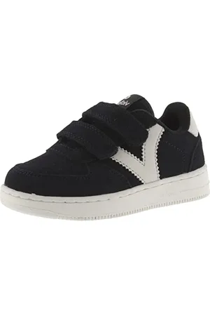 victoria Sneaker Tempo Crosta di Pelle & Pezzi A Contrasto & Strappo 1124115 per Bambini 30