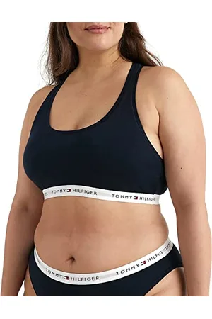 Tommy Hilfiger UNLINED BRALETTE CURVE UW0UW04002, Donna, (Desert Sky), XL