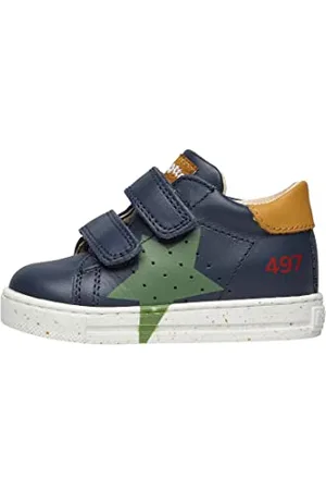 Falcotto Salazar Vl, Sneaker Bimba 0-24, Blu Navy, 18 EU