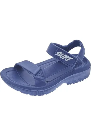 chicco Sandali Mare e Piscina con Tripla Regolazione, Confortevoli, Leggeri, Flessibili e Traspiranti, Unisex - Bambini E Ragazzi, Blu (3), 29 EU, Designed in Italy