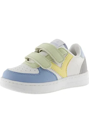 victoria Sneaker Tiempo Effetto Pelle Multicolore & Strappo Azul 33