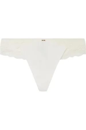 Women secret White Cotton Thong Strap Intimo, , S Donna