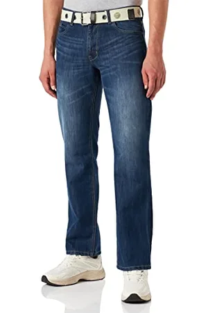 Kenzo Enzo Ez15 Jeans Midwash Loose Fit, Lavaggio Medio, W30 / L32 Uomo
