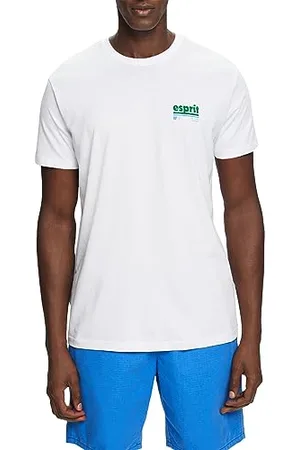 ESPRIT 043cc2k301 T-Shirt, 100/bianco, M Uomo