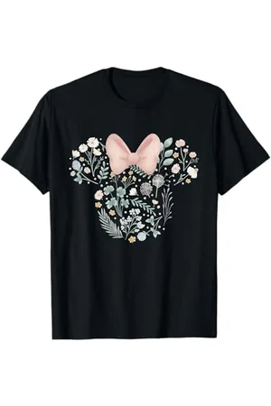 Disney Minnie Mouse Icon Spring Flowers Maglietta