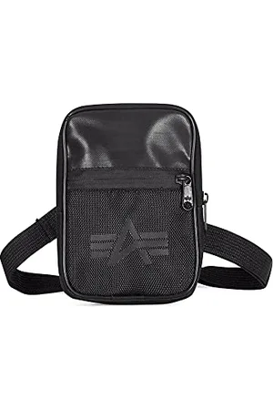 Alpha Industries Utility Bag Borsa Multiuso Unisex-Adulto, Black, Taglia Unica