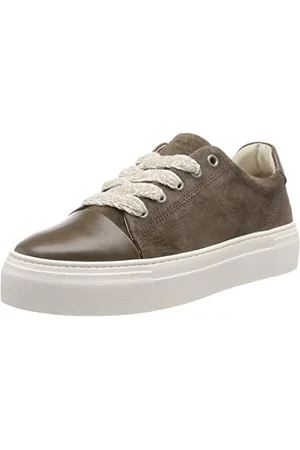 Marc O’ Polo Sneaker, Scarpe da Ginnastica, Donna, Beige (Tortora 717), 39 EU