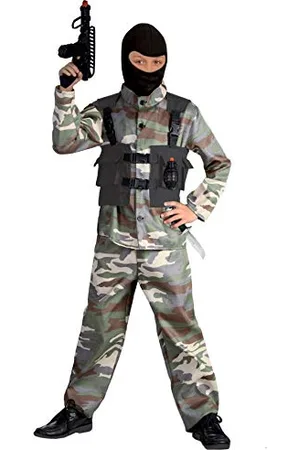 CIAO Militare Desert Attack costume bambino con kit armi