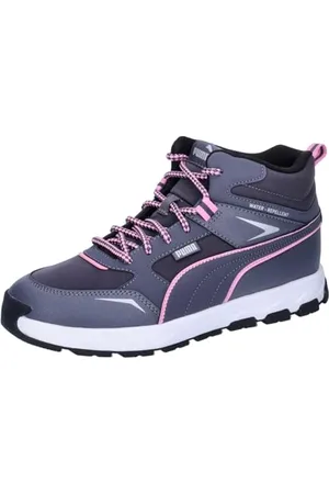 PUMA Evolve Trail Jr, Sneaker, Galactic Gray-Mauved out, 38 EU