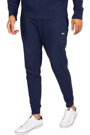 Tommy Hilfiger Pantaloni da Jogging Uomo TJM Slim Slim Fit, (Twilight Navy), L