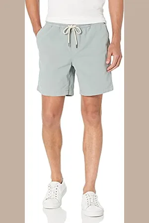 Amazon Pantaloncini in Tela Elasticizzati Comodi Senza Chiusura 18 cm Slim (in precedenza Goodthreads) Uomo, , XS