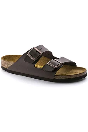 Birkenstock 51703 Arizona Sandali unisex adulto, Marrone (Dunkelbraun), 37