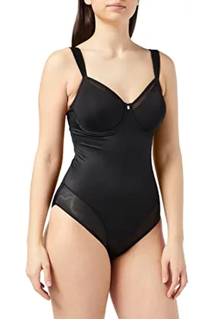 Triumph Donna True Shape Sensation BSW, Shapewear Body wired, BLACK, 6D