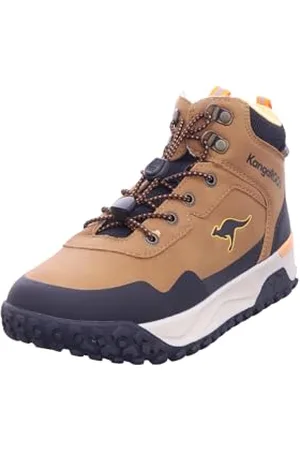 KangaROOS K-NB Vivi RV, Stivali da neve, Tan/Orange, 34 EU