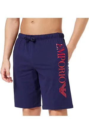 Emporio Armani Bermuda Shiny Big Logo, Bermuda Uomo, , S