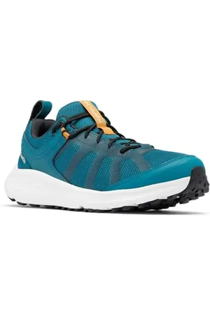 Columbia Konos Xcel WP, Scarpe da trekking ed escursionismo impermeabili a vita bassa Uomo, Deep Wave/Canyon Sun , 41 EU