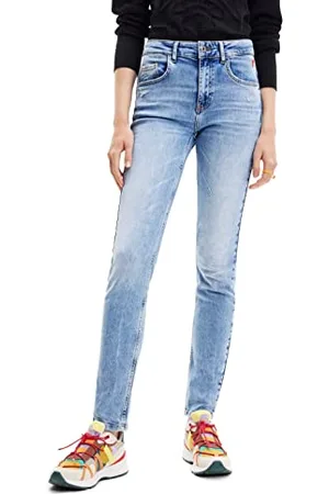 Desigual Denim_Lia 5160 Pantaloni Casual, , 46 Donna