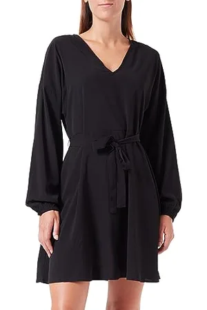VERO MODA Vmnaja LS Short Dress Wvn Ga Noos Vestito Mini, , S Donna